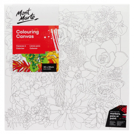 Suporturi pictura - CACL3030A Pânză model Garden Mont Marte 30X30