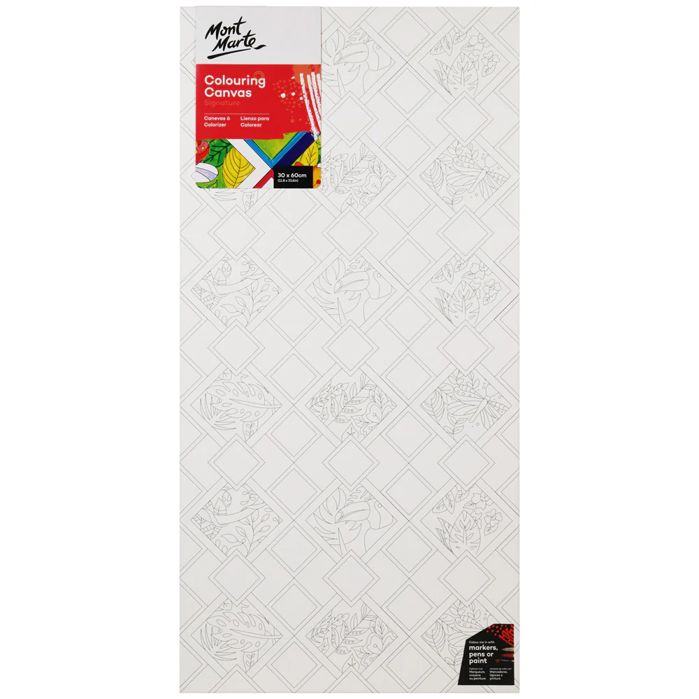 CACL3060 Canvas modele asortate 30x60cm Mont Marte [4]