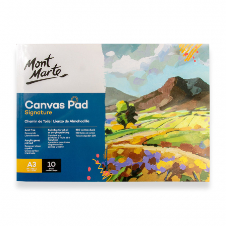 Blocuri desen - CAXX0023 Bloc pânză Mont Marte A3 10file