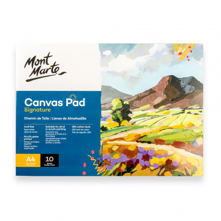 Blocuri desen - CAXX0024 Bloc pânză Mont Marte A4 10file