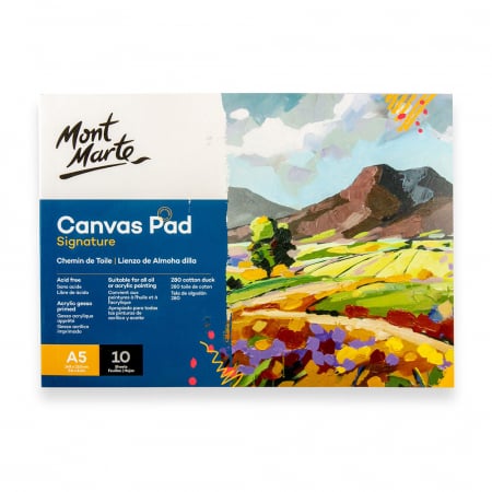 Blocuri desen - CAXX0025 Bloc pânză A5 10 file Mont Marte