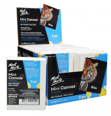 CAXX0608 Mini Canvas Mont Marte 6x8cm 2buc/set [1]