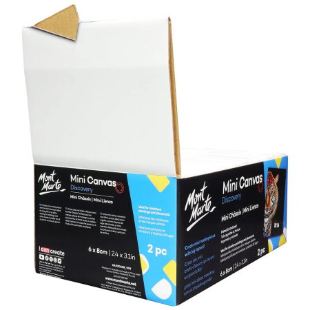 CAXX0608 Mini Canvas Mont Marte 6x8cm 2buc/set [4]