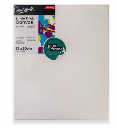 Panza - CDDS2530 Pânză șasiu densitate simplă Mont Marte Discovery 25 x 30cm