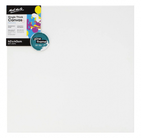Panza - CDDS4040 Pânză șasiu densitate simplă Mont Marte Discovery 40 x 40cm