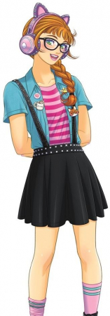 CL18653 Crazy Chic- Trusă machiaj în formă de Delfin [1]