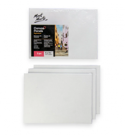 Canvas Mont Marte 12.7x17.8cm - 3buc/set [1]