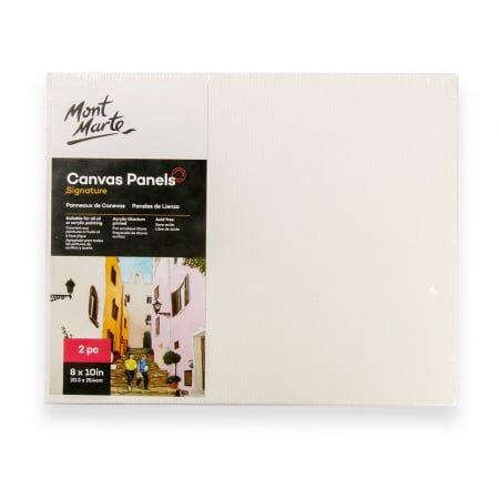 Suporturi pictura - CMPL2025 Canvas Mont Marte caserat 20.3x25.4cm 2/set