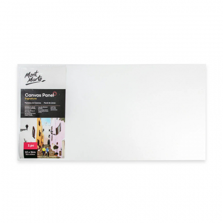 Carton panzat - CMPL3060 Canvas caserat Mont Marte 30.5x60.9cm