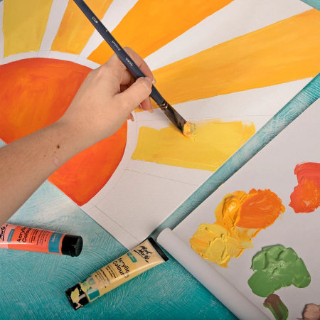 CMPL4545 Canvas caserat Mont Marte 45.7x45.7cm [3]