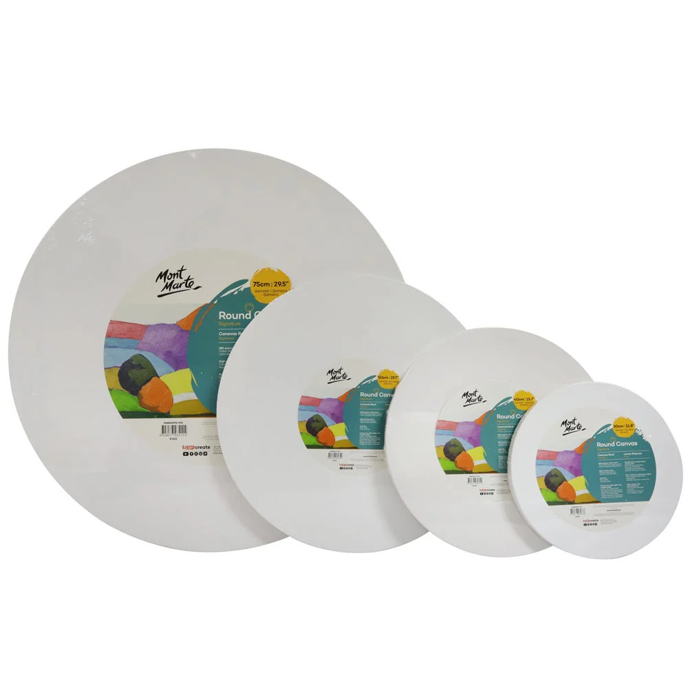 CMRD0030 Canvas rotund Mont Marte 30cm [4]