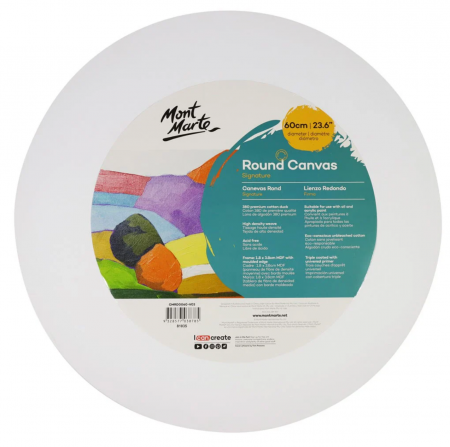 Canvas- speciale - CMRD0060 Canvas rotund Mont Marte 60cm