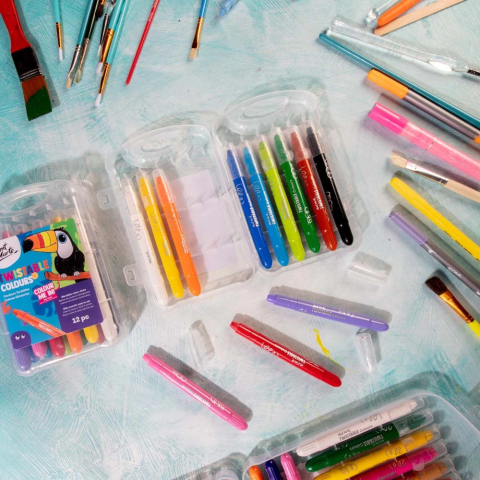 Creioane retractabile Mont Marte 12buc [7]