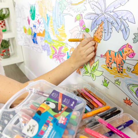 Creioane retractabile Mont Marte 12buc [5]