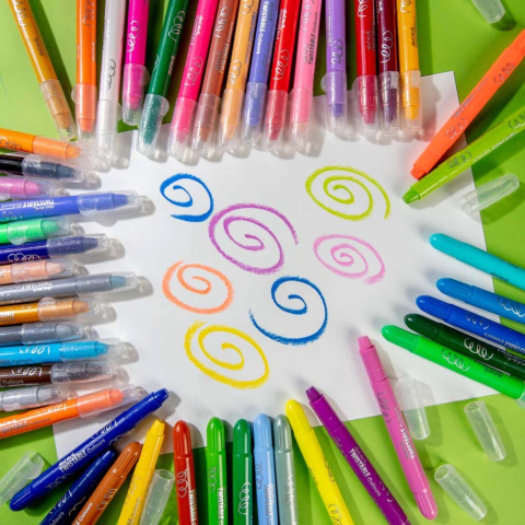 Creioane retractabile Mont Marte 12buc [4]