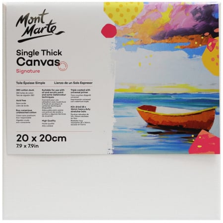 Suporturi pictura - CSST2020 Canvas Mont Marte studio 20x20cm
