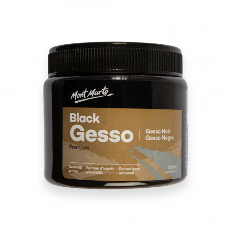 Grund - MPA0040 Grund Negru pt Acrilice la tub Mont Marte 500ml