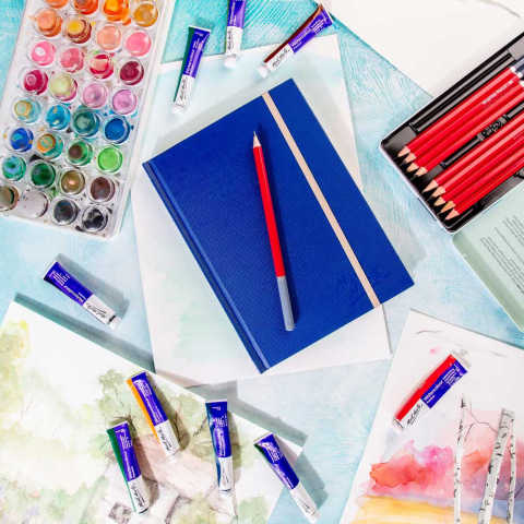 Jurnal calatorie acuarela A5 Mont Marte 200gr 30 coli [3]