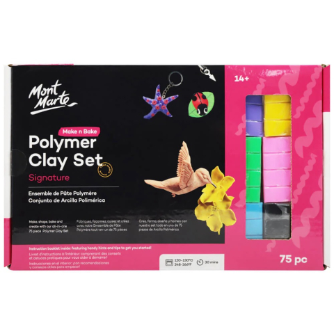 CRAFT - Lut polimeric Mont Marte 75buc/set