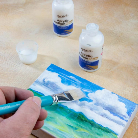 Medium Acrylic gloss Mont Marte 135ml [6]