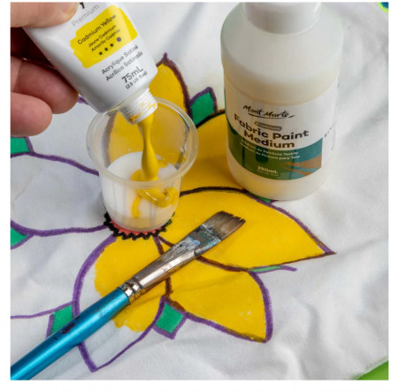 Medium vopsea pentru tesaturi Premium Mont Marte 250ml [2]