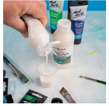 Medium vopsea pentru tesaturi Premium Mont Marte 250ml [3]