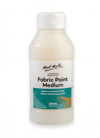 Mediumuri si solventi - Medium vopsea pentru tesaturi Premium Mont Marte 250ml