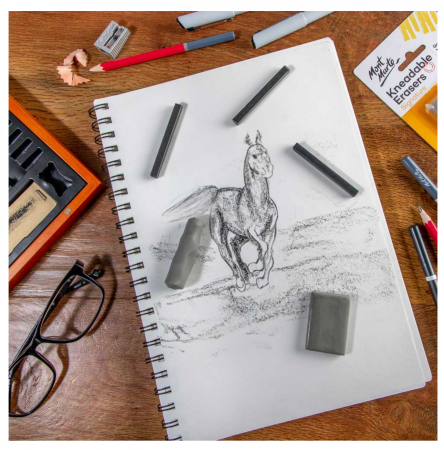 Radiera plastica Mont Marte 2/set [2]