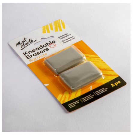 Radiera plastica Mont Marte 2/set [1]