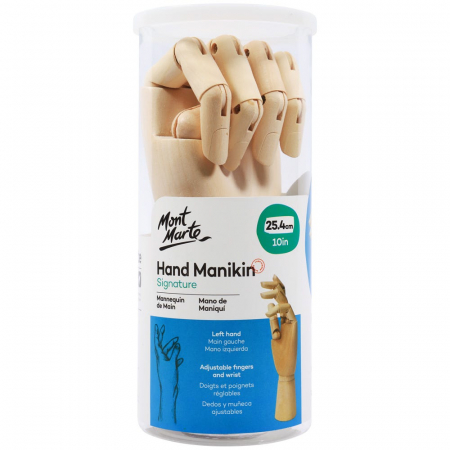 Accesorii pictura si grafica - MAXX0035 Manechin mâna stângǎ Mont Marte 25cm