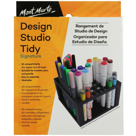 Organizare birou - MAXX0040 Organizator instrumente desen Mont Marte 82 compartimente