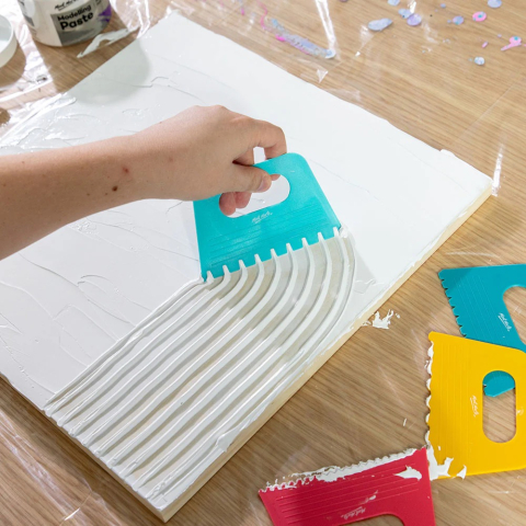 Spaclu textura Mont Marte 4buc/set [4]