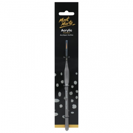 Pensule pentru acrilice - MCG0123 Pensula Mont Marte taklon tip liner 2/0