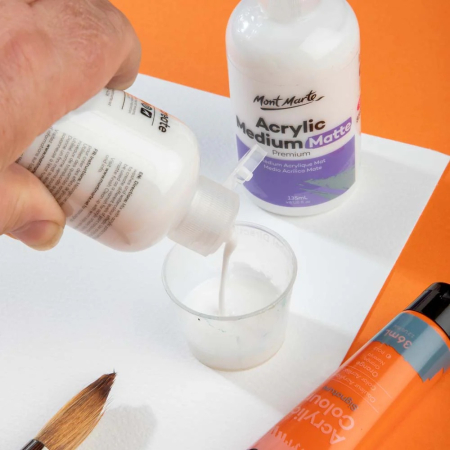 Medium Acrylic Matt Mont Marte 135ml [4]