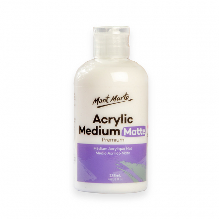 Mediumuri, solventi - MAMD0002 Medium Acrylic Matt Mont Marte 135ml