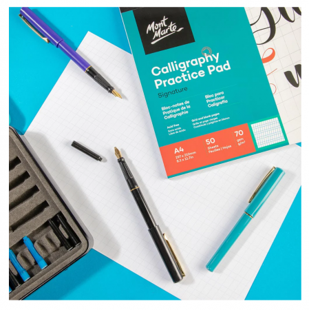 Caiet caligrafie Mont Marte 22.9x30.5cm 50 coli [4]