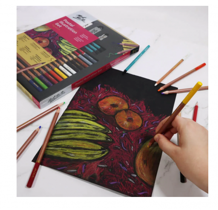 MMGS0044 Set ilustrație pastel Mont Marte 37buc [1]