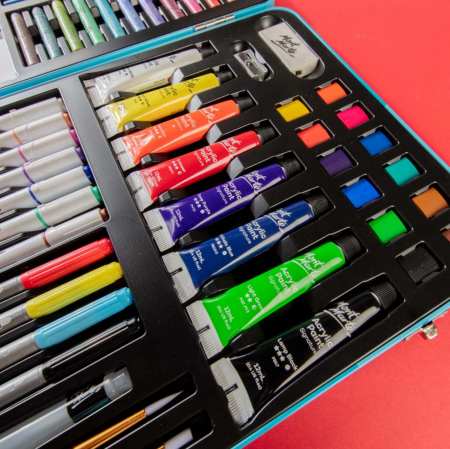 MMGS0060 Set mixt media cutie tablă 60buc Mont Marte [4]