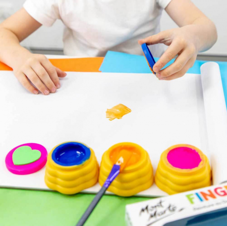 MMKC0003 Vopsea pt pictat cu degetul și ștampile Mont Marte 4buc/set [1]