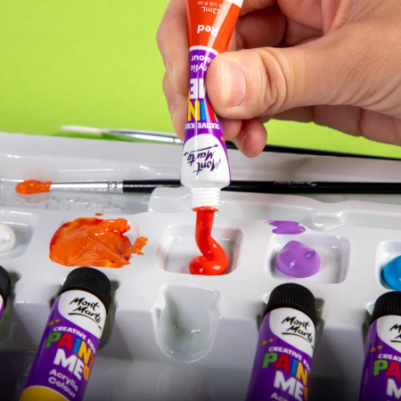 MMKC2002 Set creativ Mont Marte – Canvas cu acrilice "Dolphin" [6]