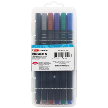 MMPM0002 Fine Liner Mont Marte 12buc/set [1]