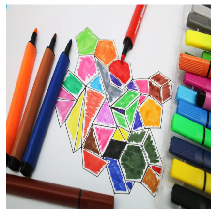 MMPM0006 Markere acuarelabile Tri Grip în cutie Mont Marte 24buc [3]