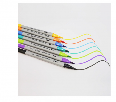 MMPM0024 Markere Tri Grip Duo Mont Marte 48buc/set [1]