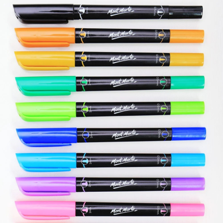 MMPM0040 Markere alcool duo vârf fin Art Mont Marte 12buc [3]