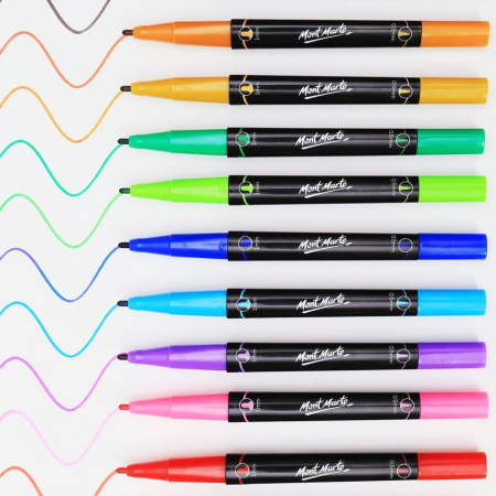 MMPM0040 Markere alcool duo vârf fin Art Mont Marte 12buc [5]