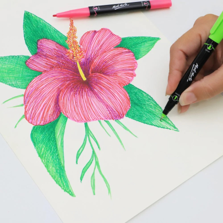 MMPM0040 Markere alcool duo vârf fin Art Mont Marte 12buc [7]