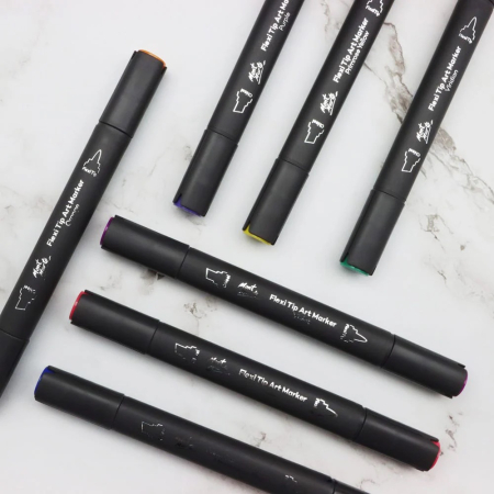 MMPM0050 Markere alcool vârf flexibil Mont Marte 7buc [6]