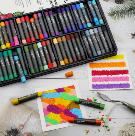 Set pastel ulei solubil Mont Marte 48 buc [1]