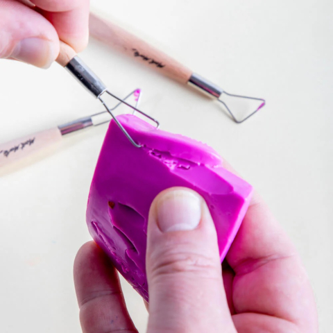 Unelte pentru lut Mont Marte 6/set [6]