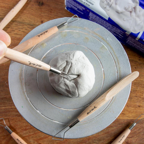 Unelte pentru lut Mont Marte 6/set [7]